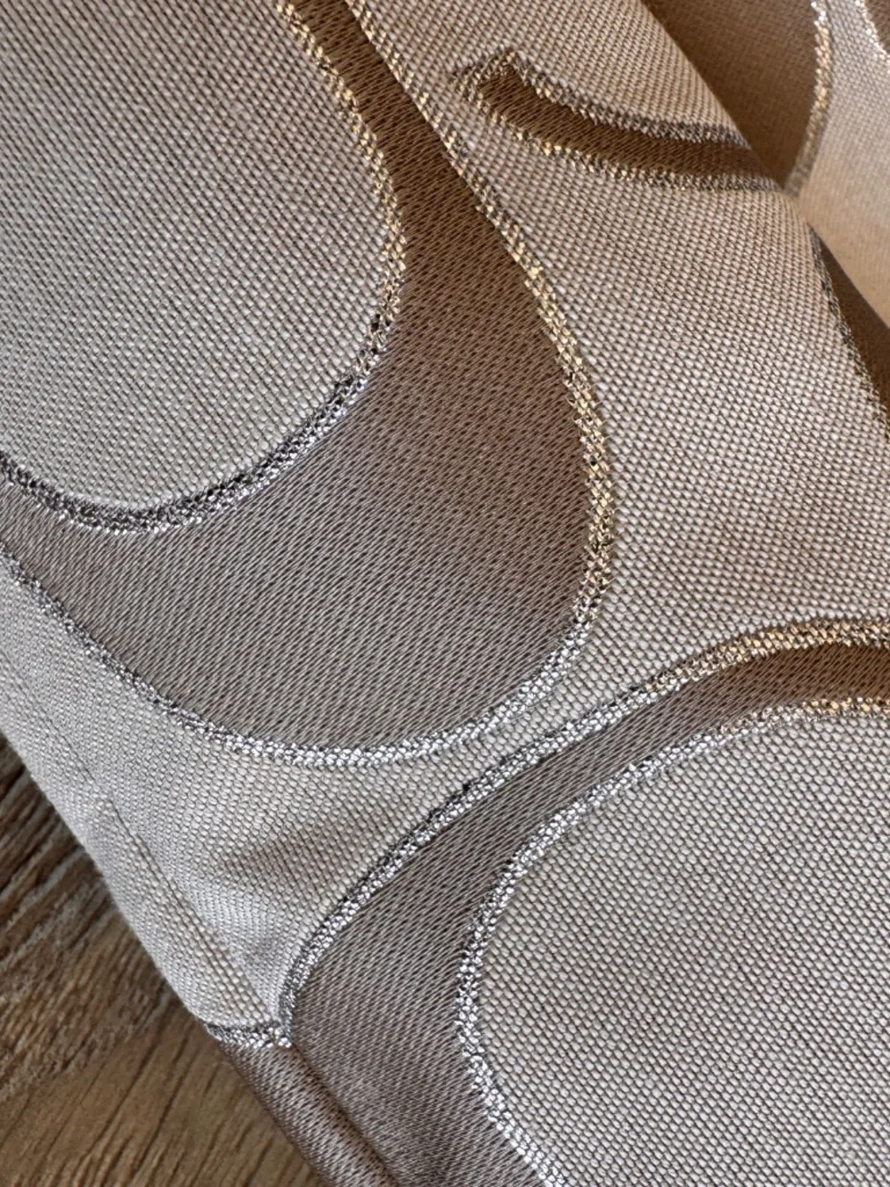 Coach Poppy Tan/Silver Tote